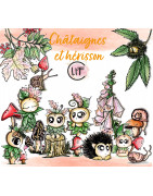 Chataignes et Hérisson