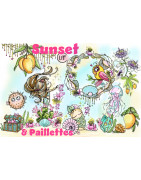 Sunset et paillettes